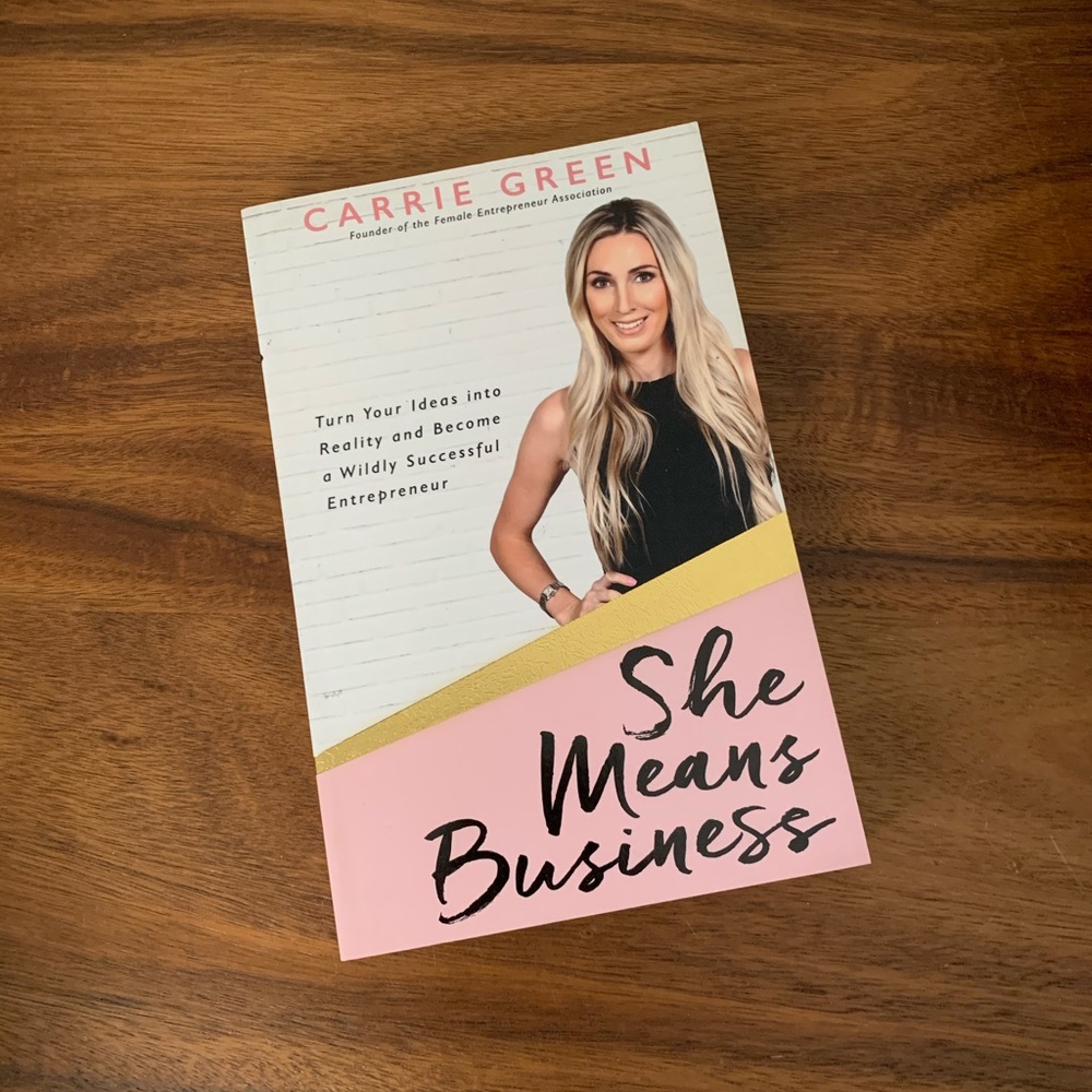 She Means Business by Carrie Green book